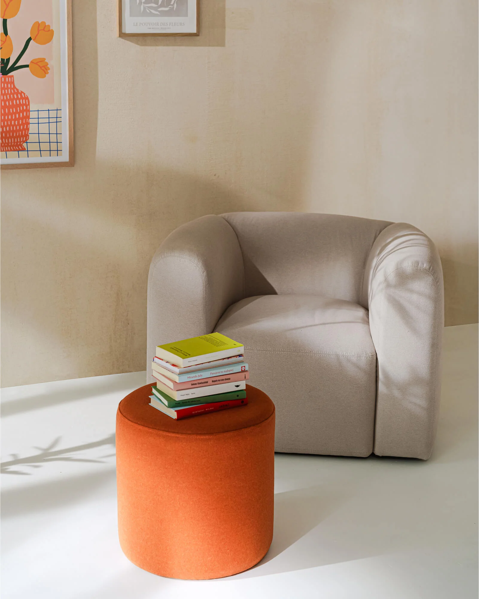 Folk Pouf - low - Image 5