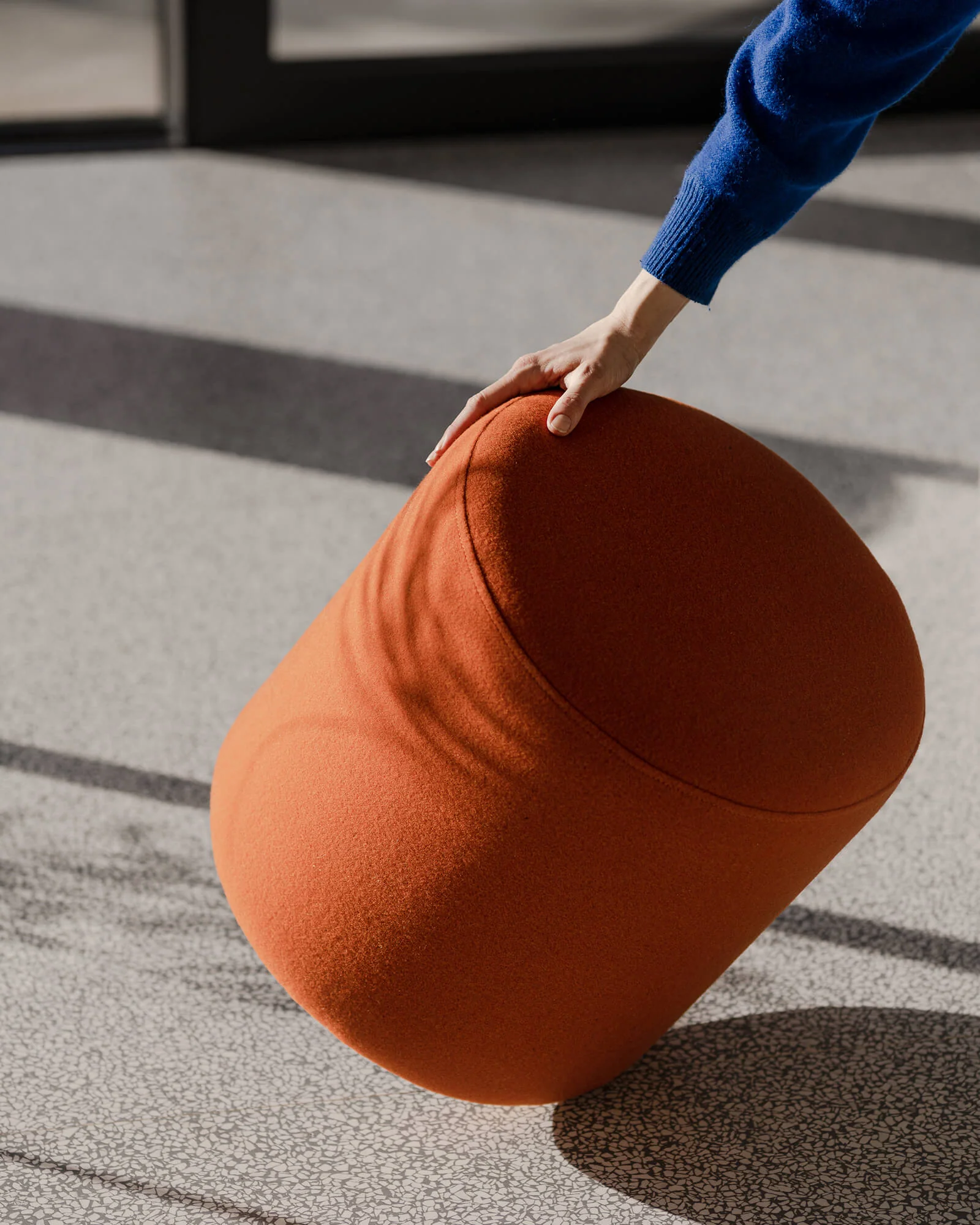 Folk Pouf - tall - Image 9