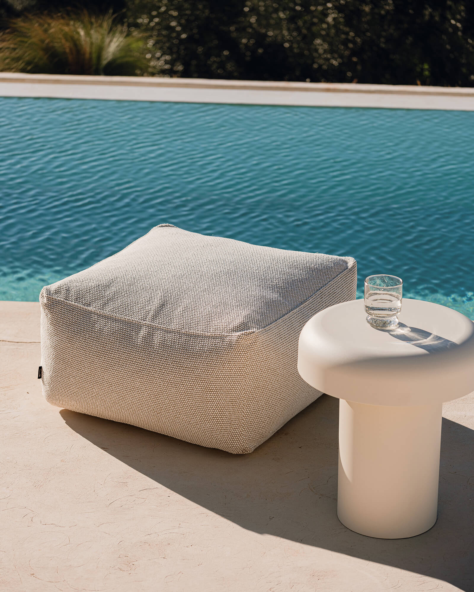 Keno Outdoor Pouf - Image 8