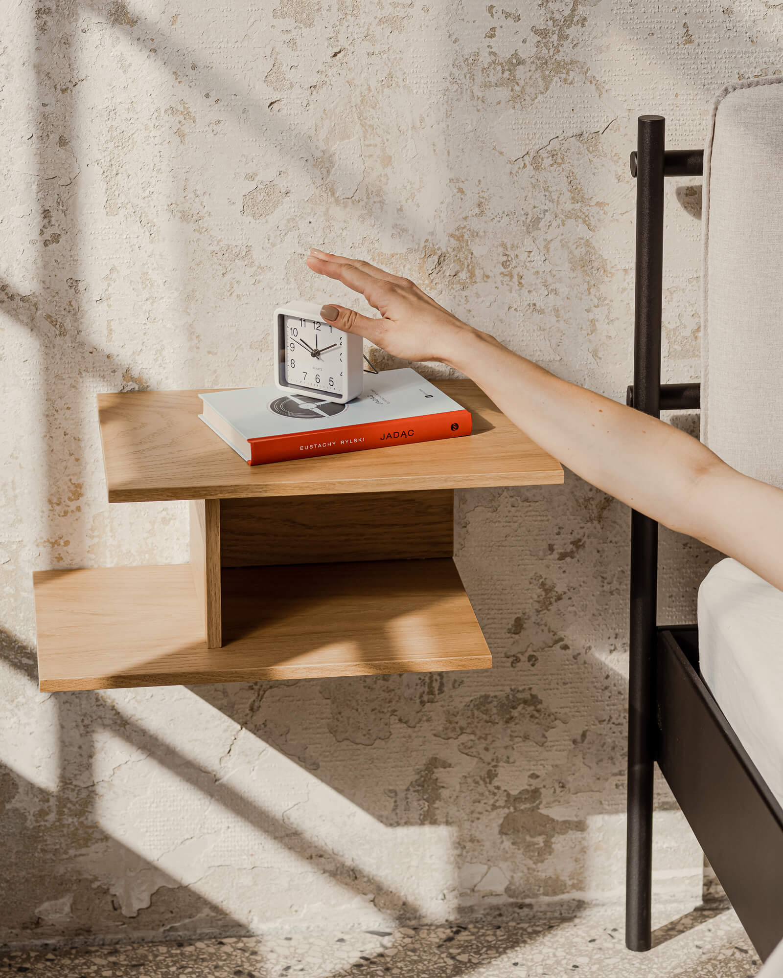 Tann Bedside Shelf - left - Image 2